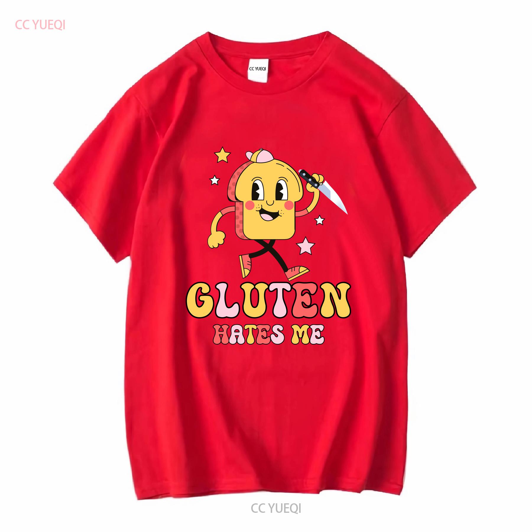 

Футболка Gluten ToleranT Смешная Ретро Винтажная Нетолерантная Женская Странно Spe винтажная Выстиранная Стильная графическая Унисекс Повседневная S