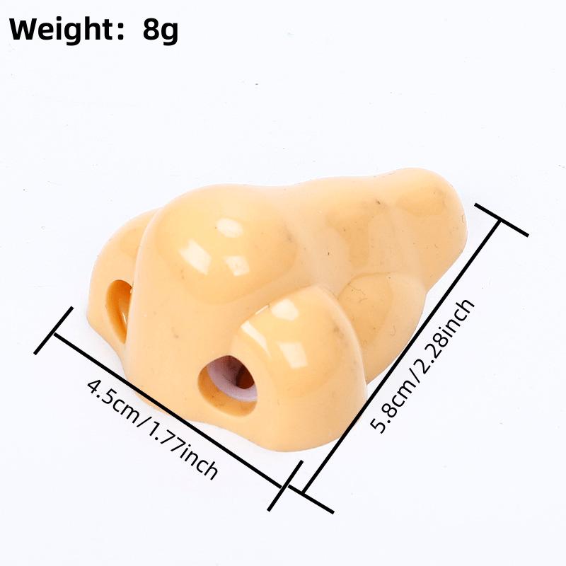 1/12pcs Creative Nose-shaped Pencil Sharpeners Funny Nose Pencil Sharpener School Supplies Prizes For Kids Party Favors