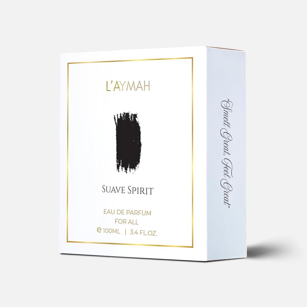 Suave Spirit | Eau De Parfum | Sweet & Spicy Unisex Perfume |Premium Fragrance for Gift, 100 Ml