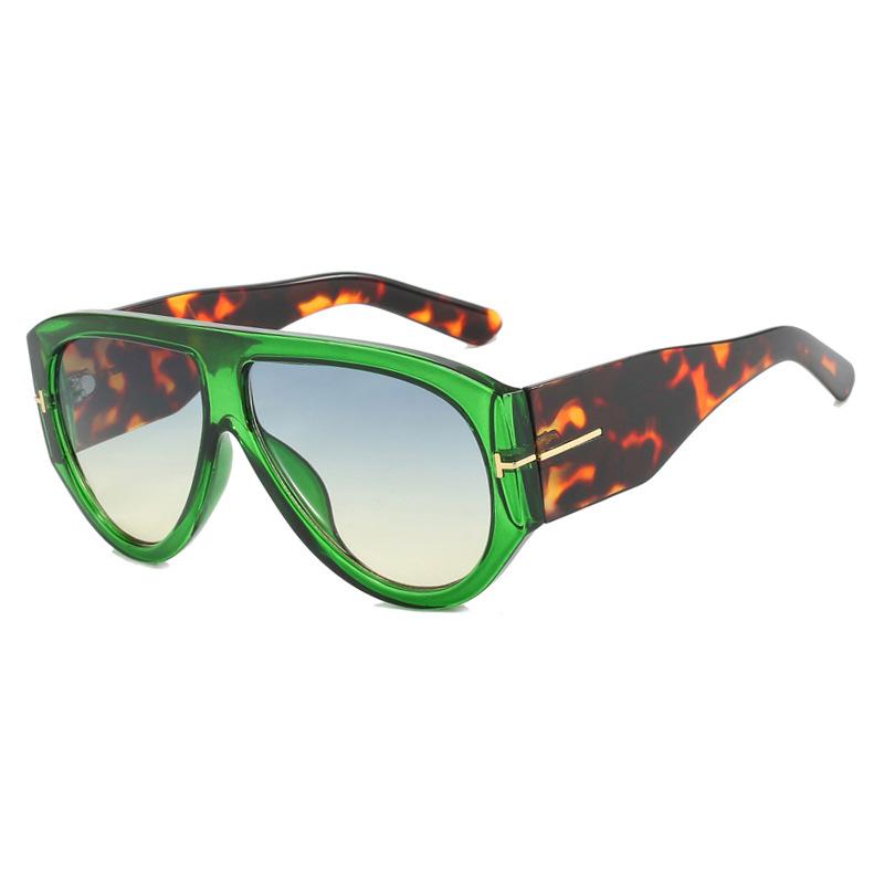 Fashion Big Frame Pilot Sunglasses Women Oversized Stylish Summer Driving Shades UV Protection