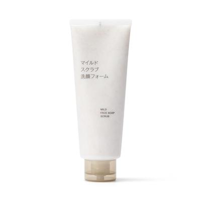 MUJI Mild Scrub Facial Cleanser 220g 84464881 (Large Capacity)