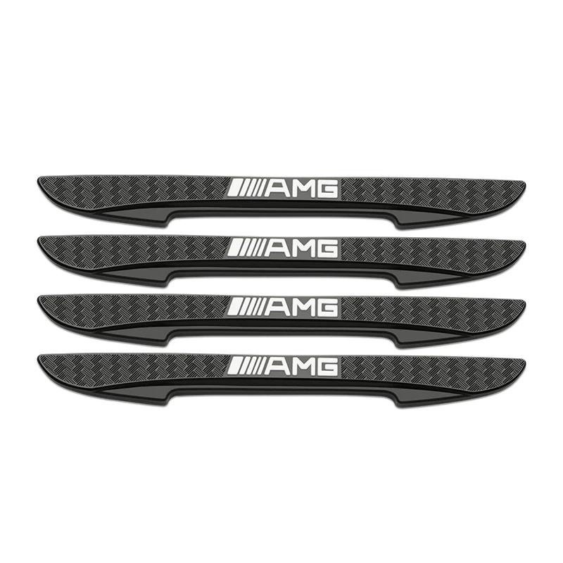 GLC GLB 4 Pièces Style de Voiture Protection de Bord de Porte Latérale Autocollant Anti-collision Pour Mercedes Benz AMG W177 W176 X166 X167 C257 C218 X