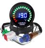 Digital Ratio Gauge AFR Display Narrowband O2 Oxygen Sensor 0258006028 Smoked Lens for Gasoline Vehicles 12V Onboard Meter Digital AFR Gauge 2-inch