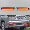 2PCS LED DRL Brake Light Taillight Driving Light Bumper Lamps With Turn Signal for Toyota Innova 2022 2023
