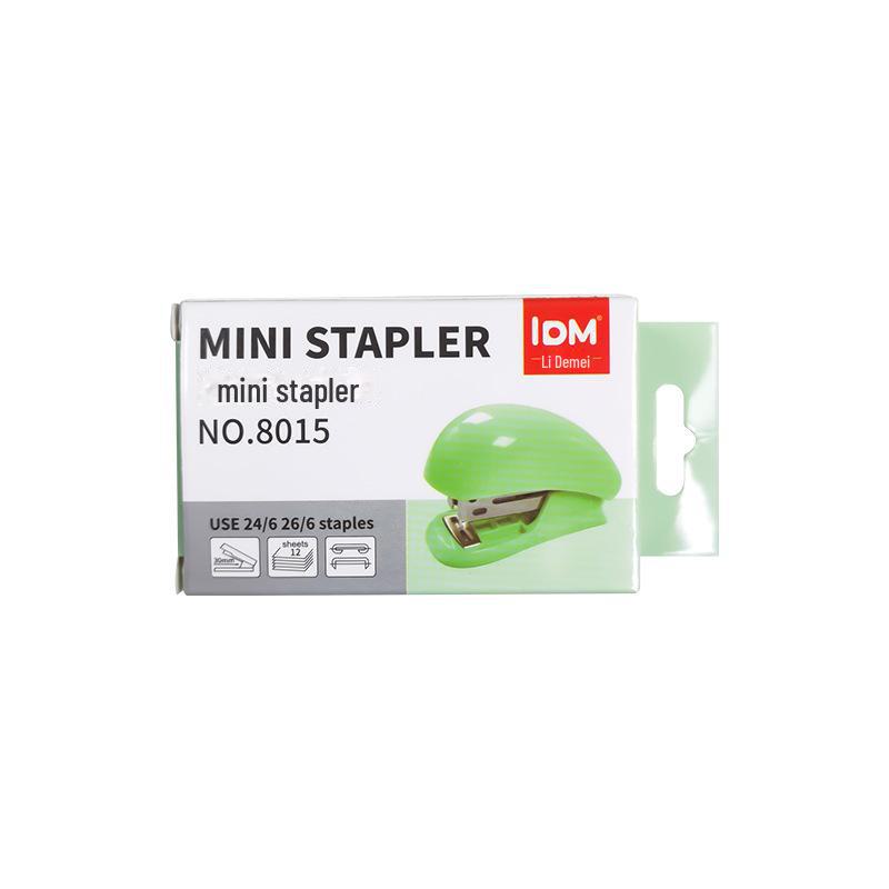 Color No. 12 Mini Handheld Stapler - Student Labor-Saving, Portable and Compact