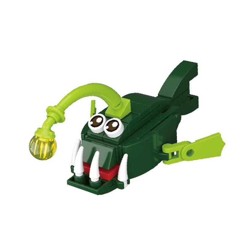 MOC City Kreative Bausteine Zubehör Zoo Nashorn Löwe Känguru Wolf Fuchs Frosch Biene Krähe Pfau Mini Ziegel Spielzeug Geschenke X021