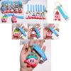 Adorable Kirby Keychain Cute Car Key Accessory For Couples And Bag Decoration