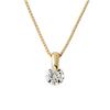 3EX Up Diamond K18 Pendant [FAIRY CULLET] 0.2ct, F, VS2, One-Sided