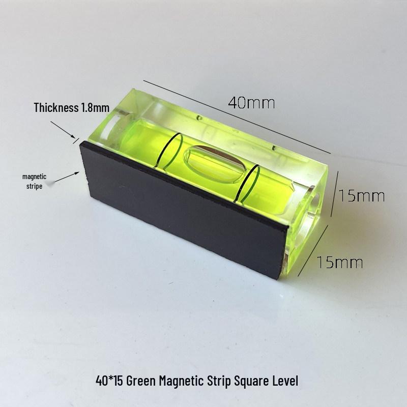 

High-Precision Magnetic Mini Spirit Level Keychain