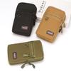 7 Inch Waist Fanny Pack Portable Coin Phone Organizer Bag Nylon Wear-resistant Lightweight for Outdoor Camping Hunting