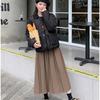 Winter Women's Embroidered Teddy Bear Splicing Lapel Short Cotton Jacket S-XL