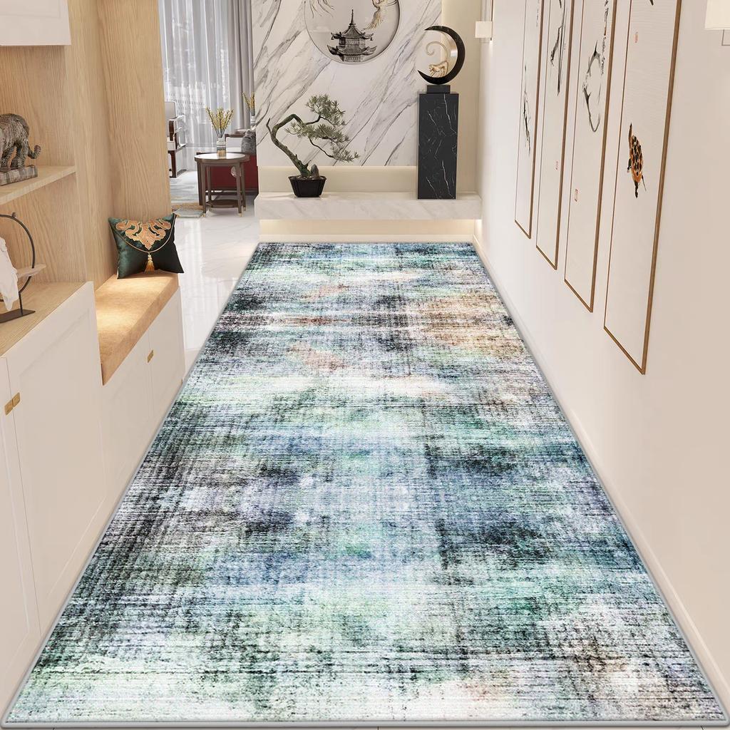 Modern Abstract Home Doorway Corridor Rugs Decoration Living Room Bedroom Long Runner Carpets Customizable Non-slip Long Mats