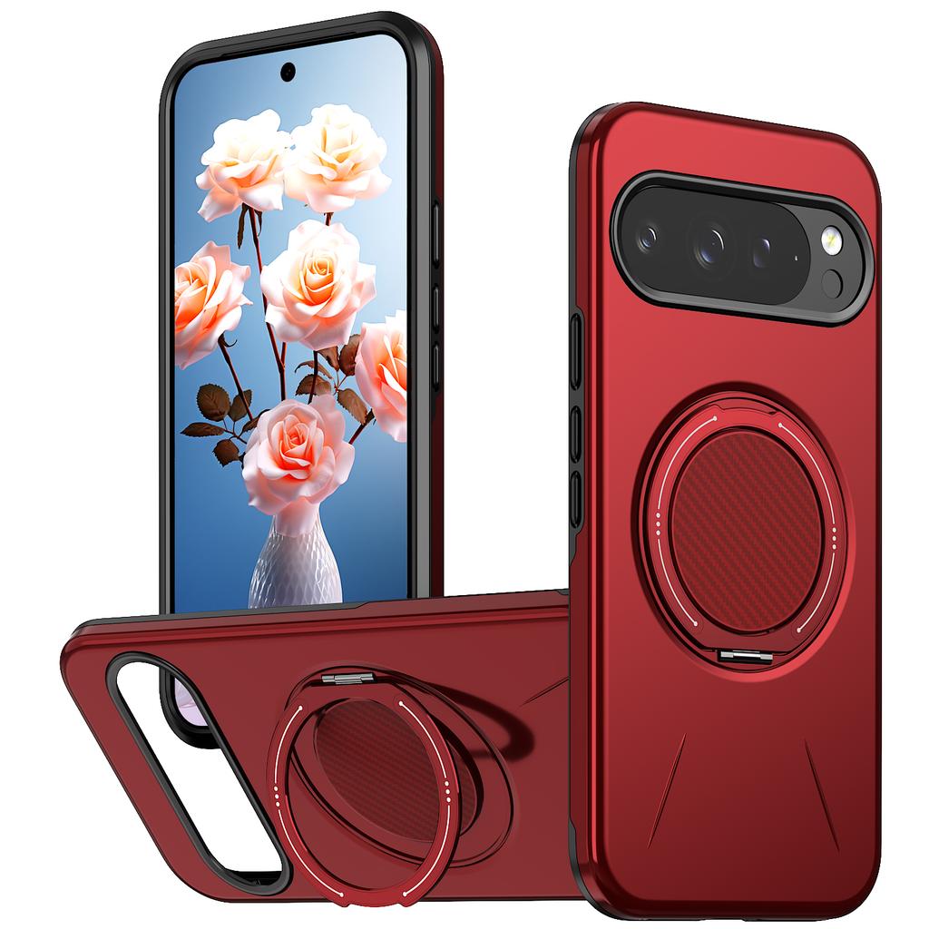 360° Magnetic Bracket Phone Case for Google PIXEL 10 proxl 9 Pro XL 10A 10Pro for Magsafe Shockproof Stand Holder Cover Funda