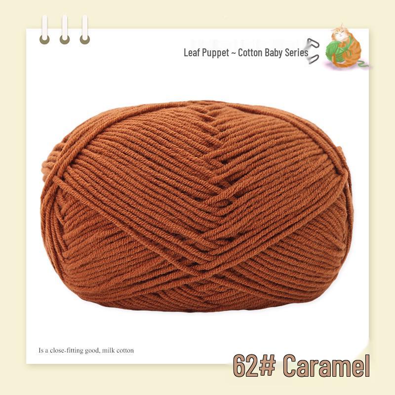 Yao Ou Handmade Crochet Flower Bouquet DIY Kit with 4-ply Combed Cotton Yarn