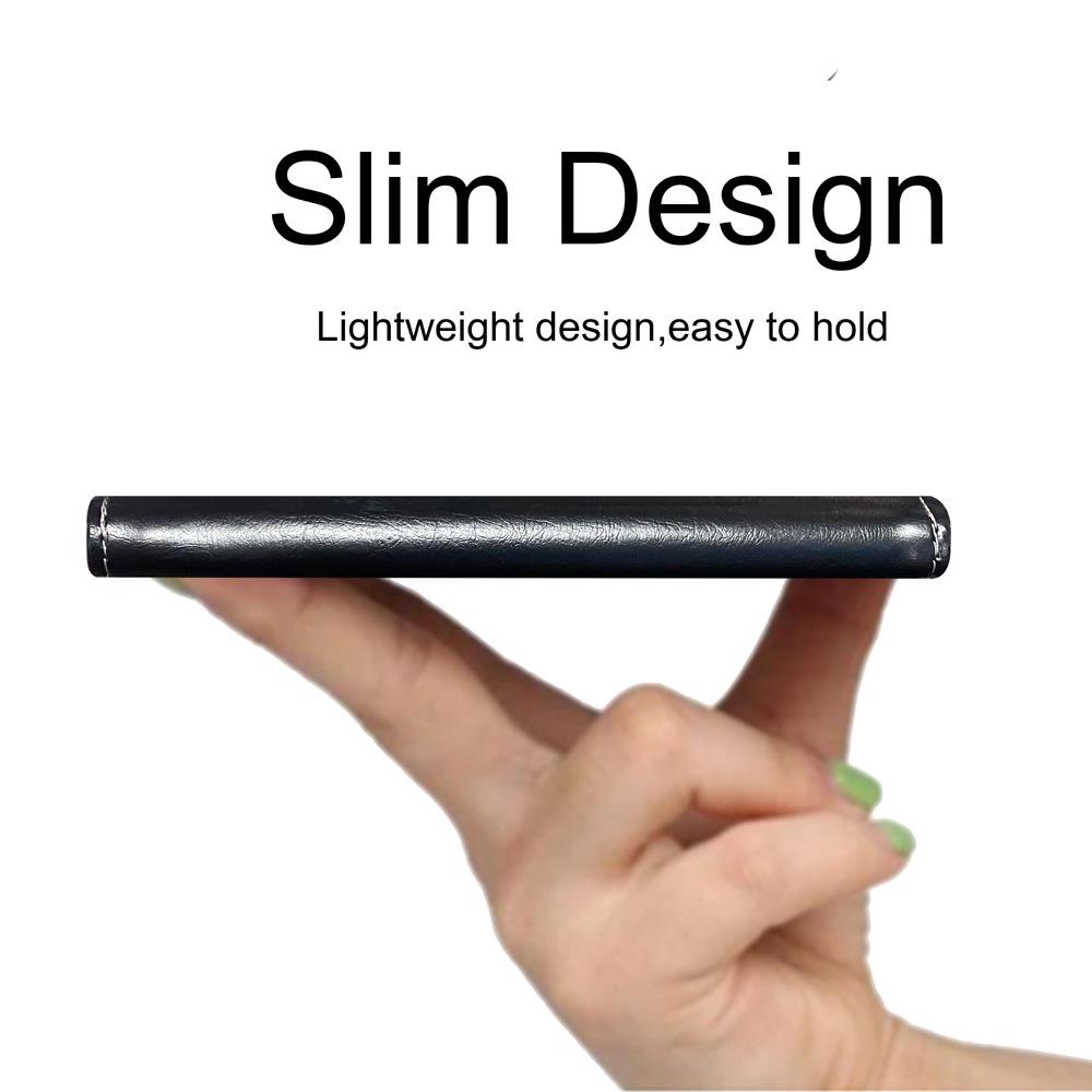 Kindle 499 Seventh Generation Leather Flip Cover: WP63GW Protective Case for Electronic Book