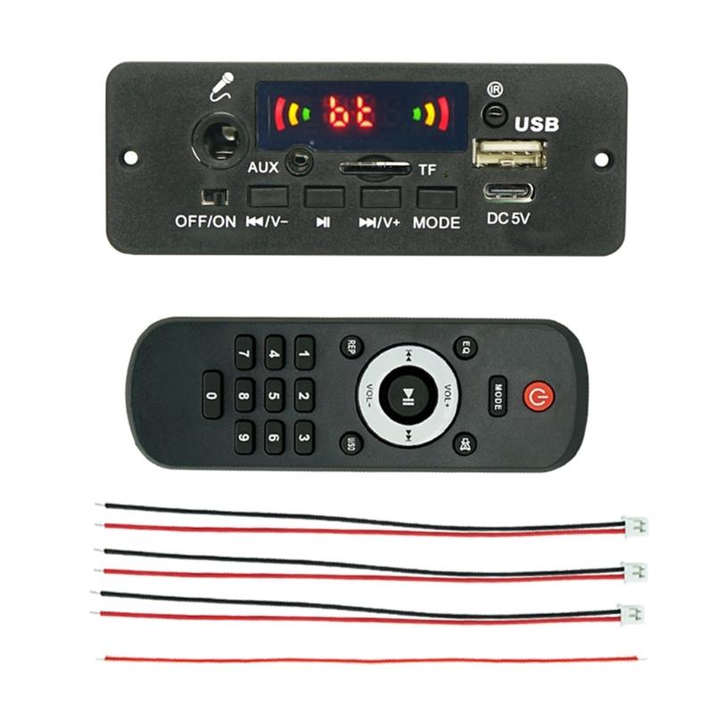 

Автомобильный MP3-плеер, USB-модуль записи, плата декодирования MP3, беспроводной Bluetooth-совместимый модуль декодирования, светодиодный дисплей