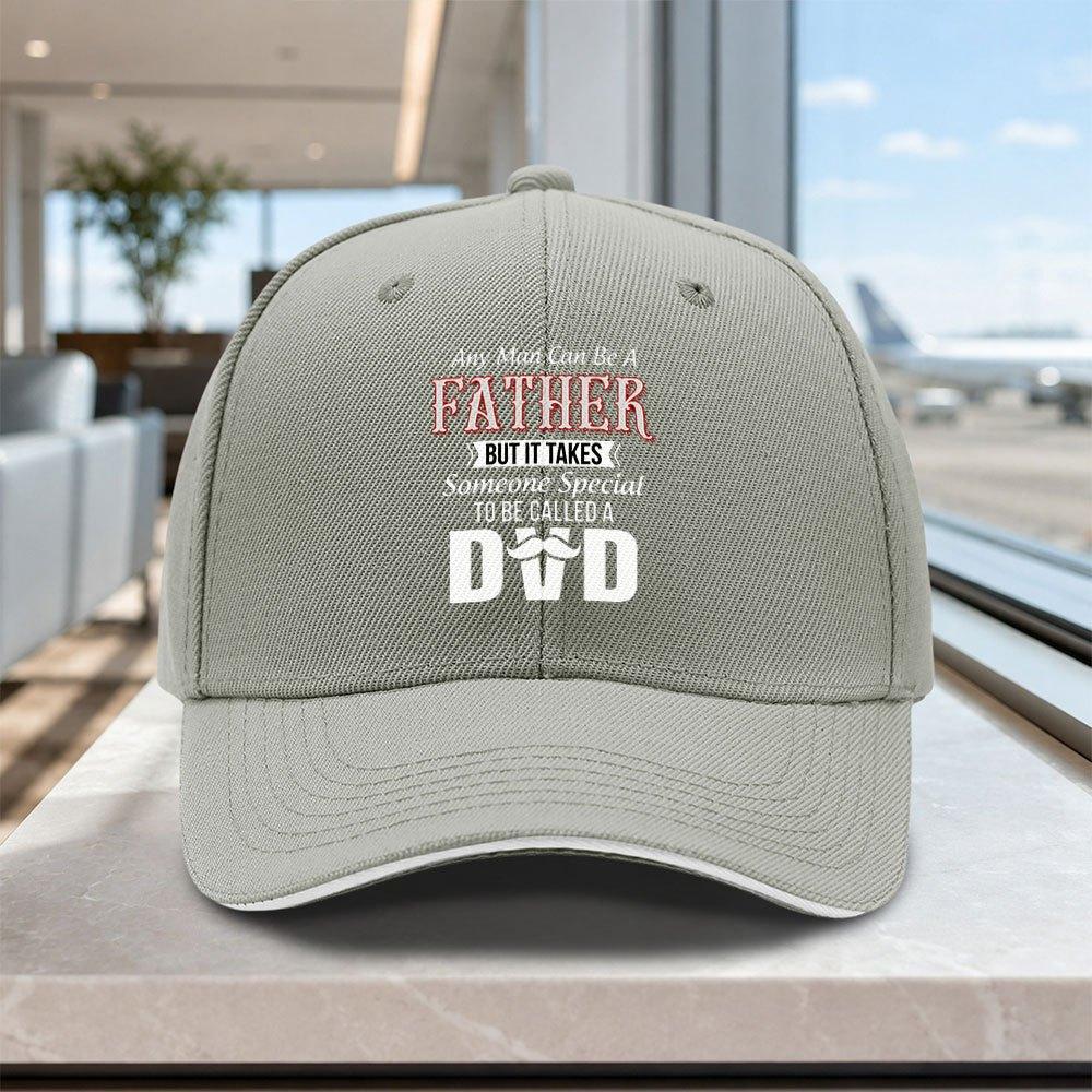 Fathers Day Printed Adjustable Baseball Cap Lightweight Unisex Sandwich Design Hat For Outdoor Weddings Parties