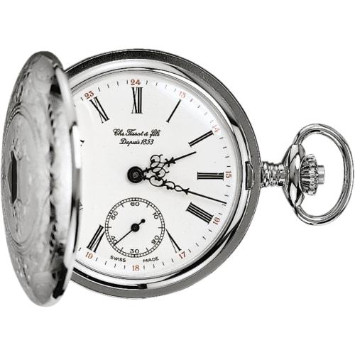 

Кишеньковий годинник Tissot, Офіційно імпортований, T83640113, Білий циферблат