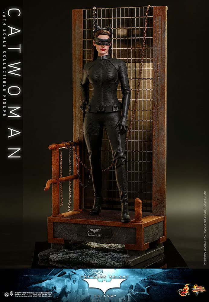 Movie Masterpiece The Dark Knight Trilogy Catwoman 1/6 Scale Figure Black