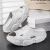 New Mens Massage Slide Shoes Indoor And Outside Sandal Shoes Beach Plush Comfort Anti-Skid Daily Wear Shoes Men And Women Home Slide Shoes
