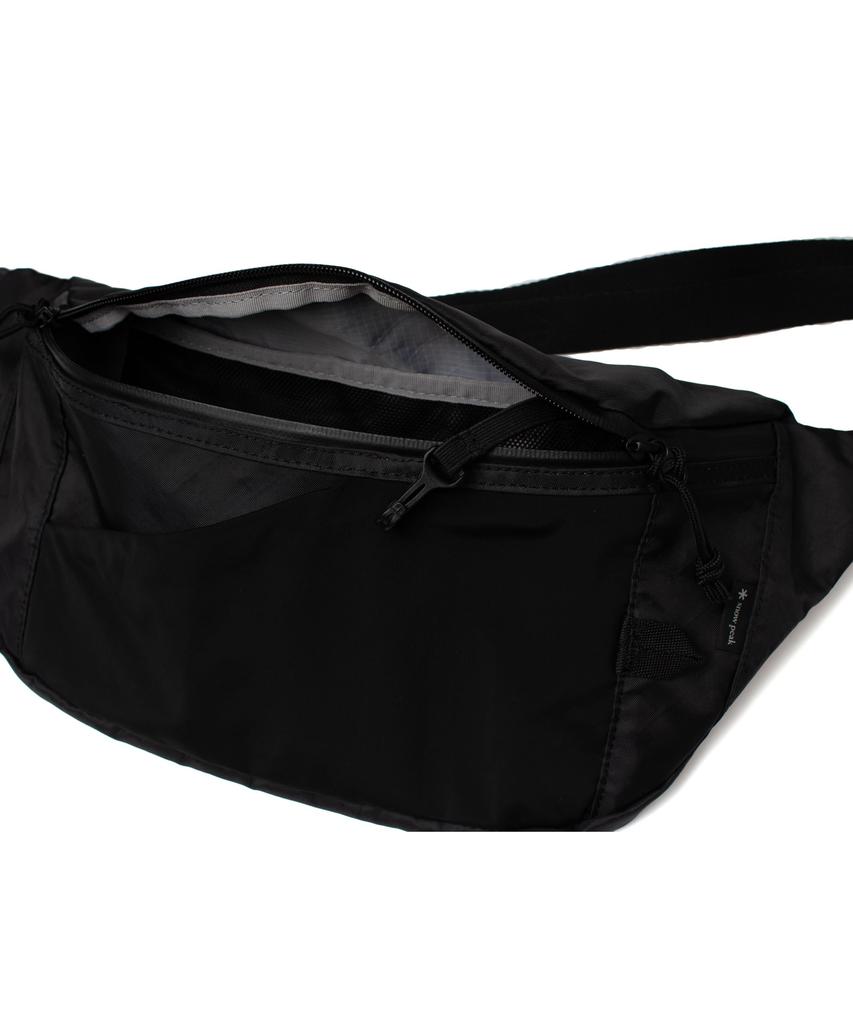 Snow Peak ECOPAK Waist Bag Black Medium, AC-25SU413