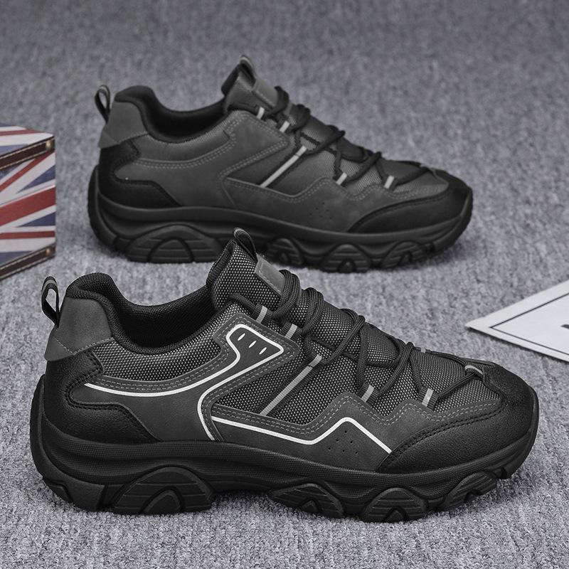 

Новая мужская повседневная спортивная обувь для весны и лета, горячая распродажа, походная обувь больших размеров, дышащая сетчатая мужская обувь 39