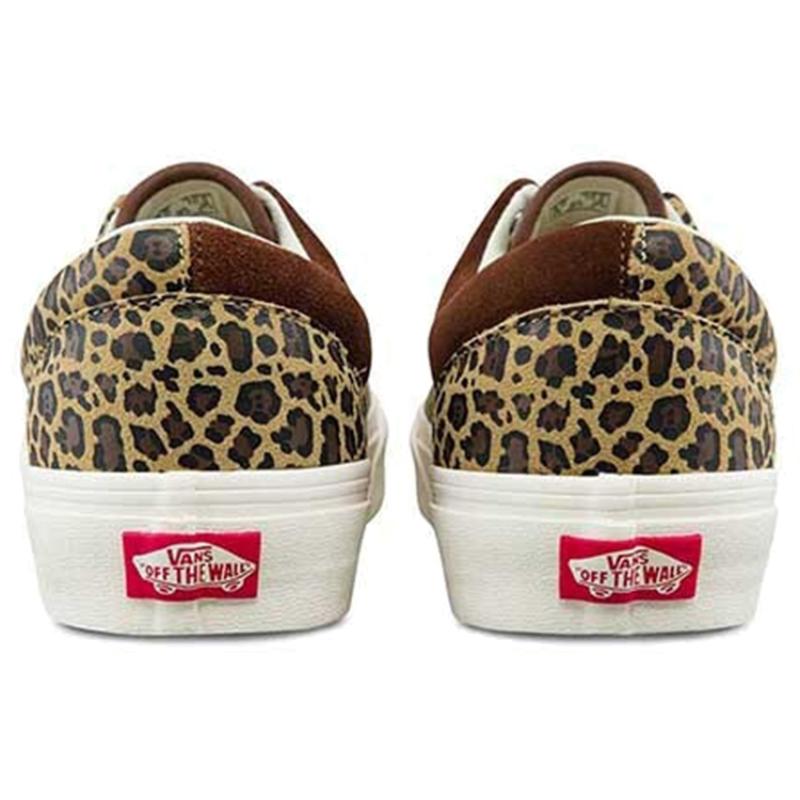 Vans Era Low Top Retro Skate Shoes Unisex Brown Leopard Print Vans VN0A5EFN5DQ
