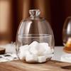 Household Glass Sealed Jar with Lid Sugar Jar High Borosilicate Tea Jar Coffee Shop Storage Box High Temperature Resistance