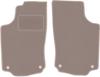 Beige Front Floor Mats For: Opel Combo C Kombivan (2001-2011)