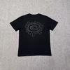 26 New Summer Women's Fashion Sun Roll Printed Short Sleeves Summer High Street Men's and Women's Couple Loose T-shirt