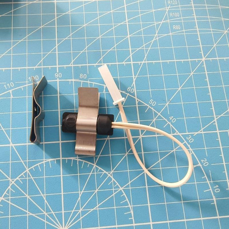 Wohnmobil Kühlschrank Sensorbaugruppe 629409 mit Clip-Kit und Steckverbindungsgeschirr, Thermistor-Ersatz für die Lebensmittelraumüberwachung
