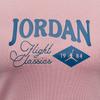 Jordan Letter Pattern Printed Slim Fit Round Neck Short Sleeve T-Shirt Women Tops Ceramic-Pink FN5724607