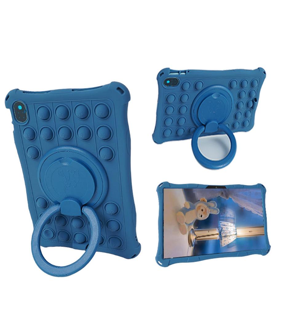 360 Rotate Soft Silicone Kids Safe Case For Honor Pad 8 12inch Full Body Handle Kickstand Tablet Cover With Strap