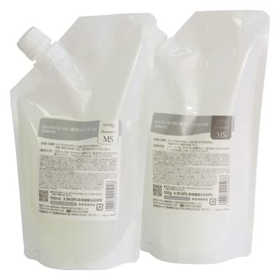 

Kuore michite by AXI Шампунь MS 500 мл Лікувальний засіб MS 500 г Refill