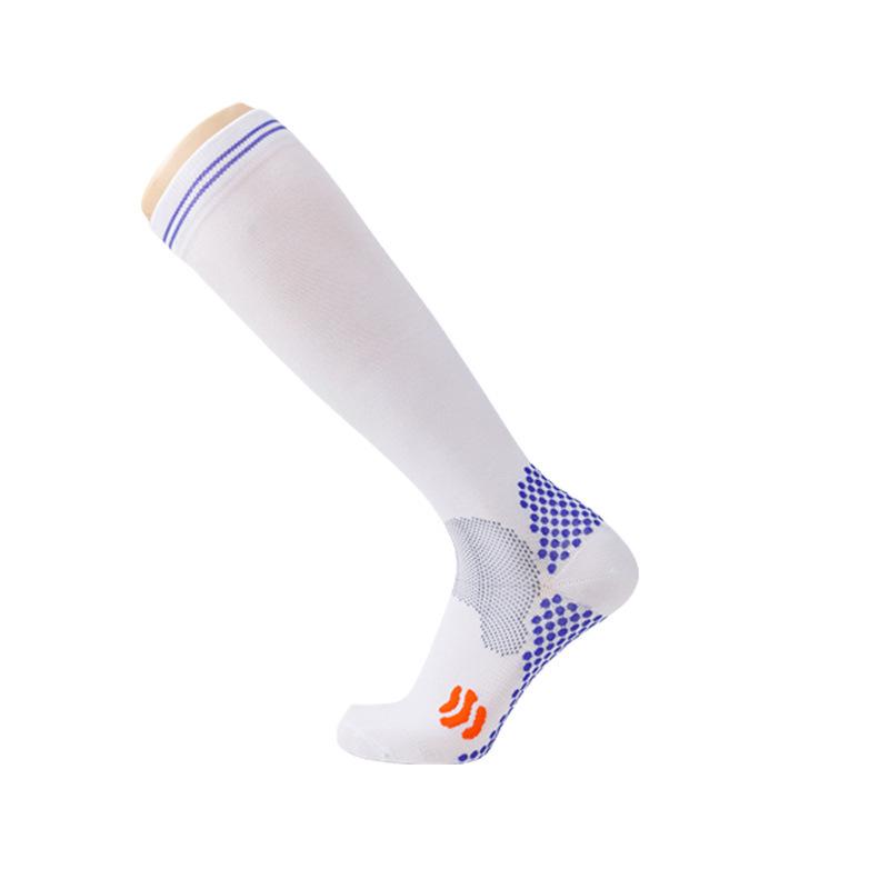

Women s Quick-Dry Knee-High Compression Socks for Running & Fitness - Slimming, Outdoor, Multi-season 41-46 белый