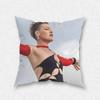 Pink Trustfall Pillow Case For Home Bedroom Room Decoration Living Room Sofa Cushion Cover Suitable