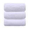 Organic Cotton Face Bath Towel Set for Children and Adults, Luxury, White, Grey, Thick, 70*140 cm, 40*70