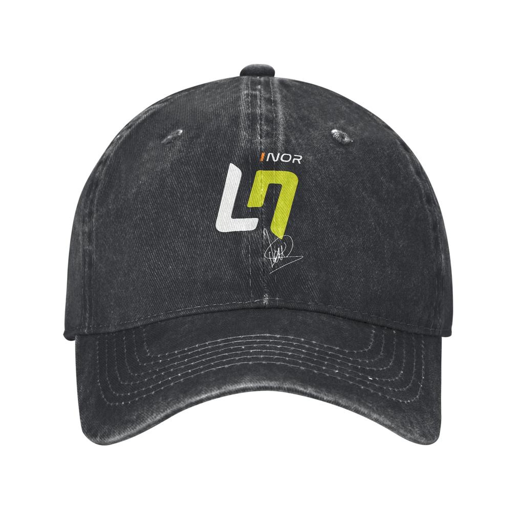 Șapcă de Baseball Vintage L-Lando N-Norris Stil Unisex Denim Uzat Șapcă de Soare Pentru Antrenamente în Aer Liber Șepci Reglabile Pălărie