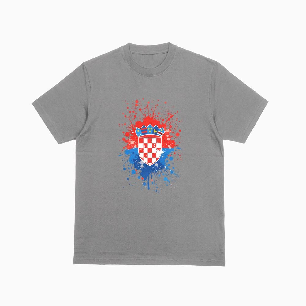 

CROATIA Tshirt Country National Flag Europe Balkans Football Fan Tee 4XL