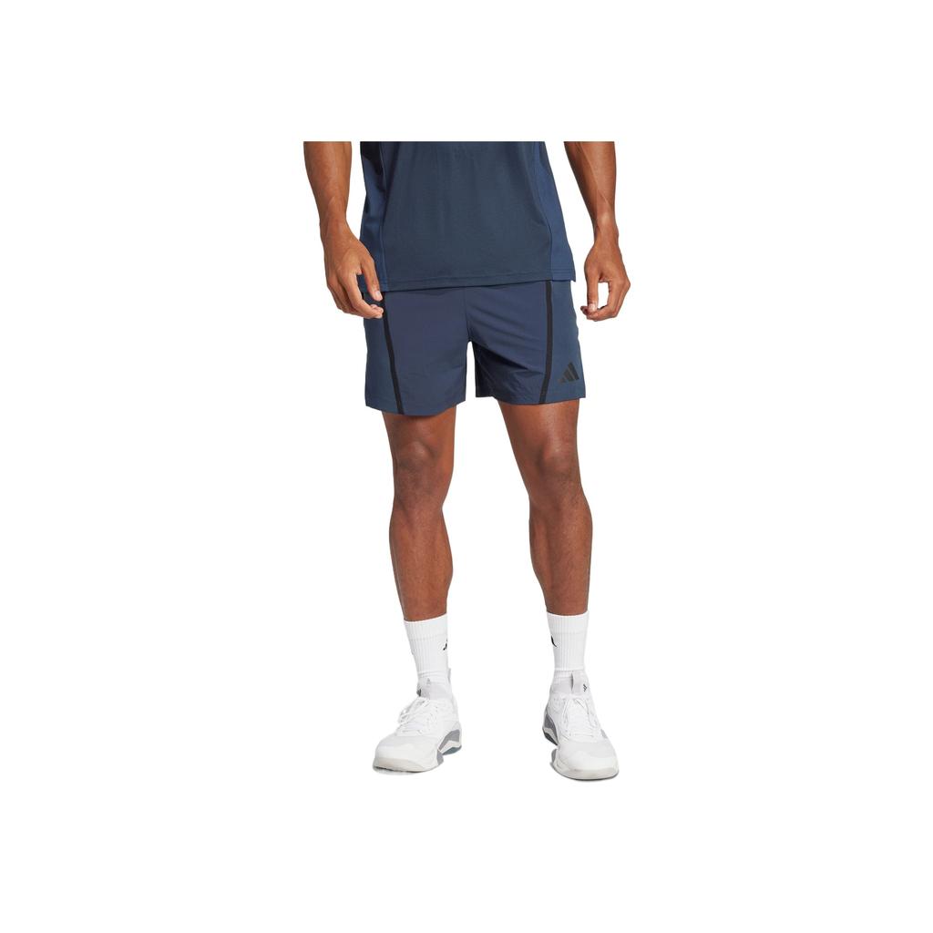 Adidas Climacool Training Pro Series Shorts Comfortable Versatile Simple Fashion Solid Color Sports Shorts Men Shorts Aurora-Ink-Blue JI8225