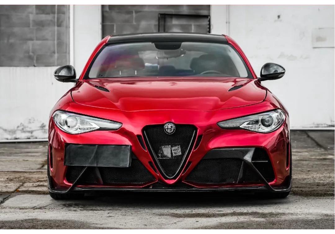 High Gloss PET Metallic Soul Red Car Paint Protection Film
