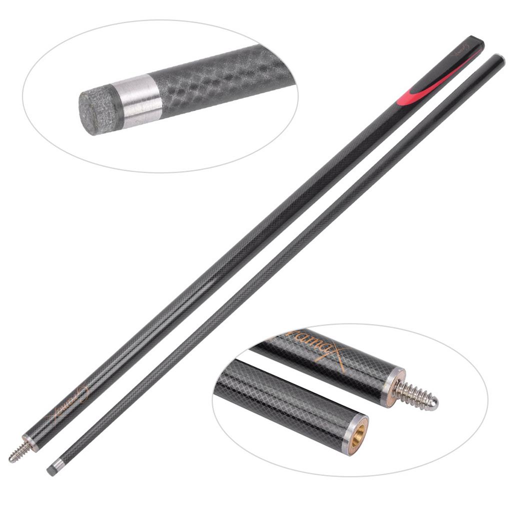 Queues de billard professionnelles durables en carbone de 9 mm de haute qualité
