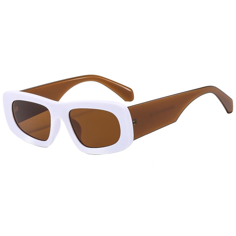 New Fashion Sunglasses Men Small Frame Thick Legs Personality Outdoor Sunscreen Sports Sun Glasses Female UV400