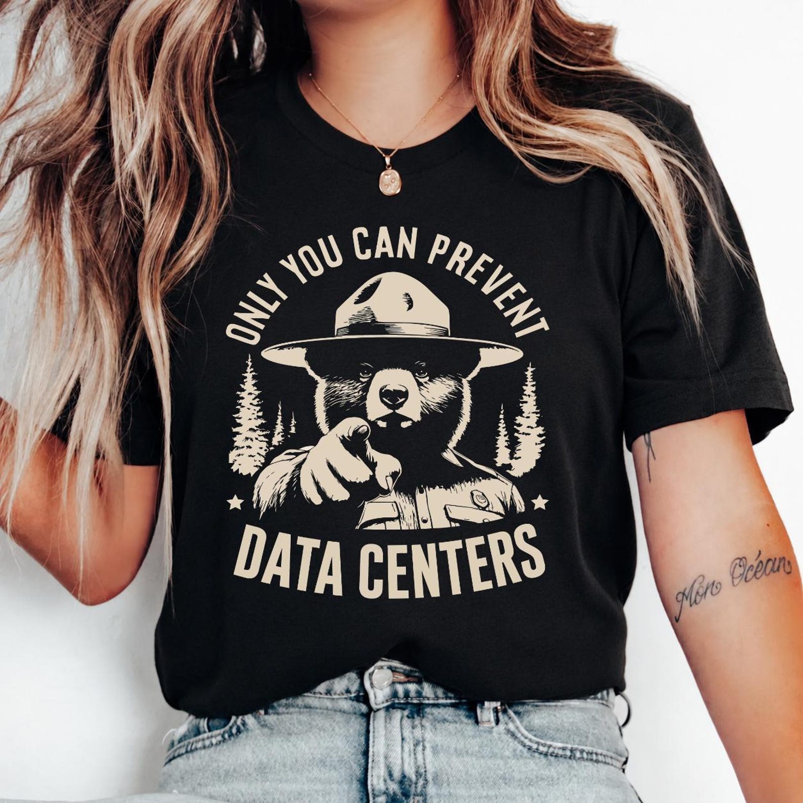 Only You Can Prevent Data Centers T-Shirt, Anti AI Shirt, Data Centers Protest Shirt 2XL