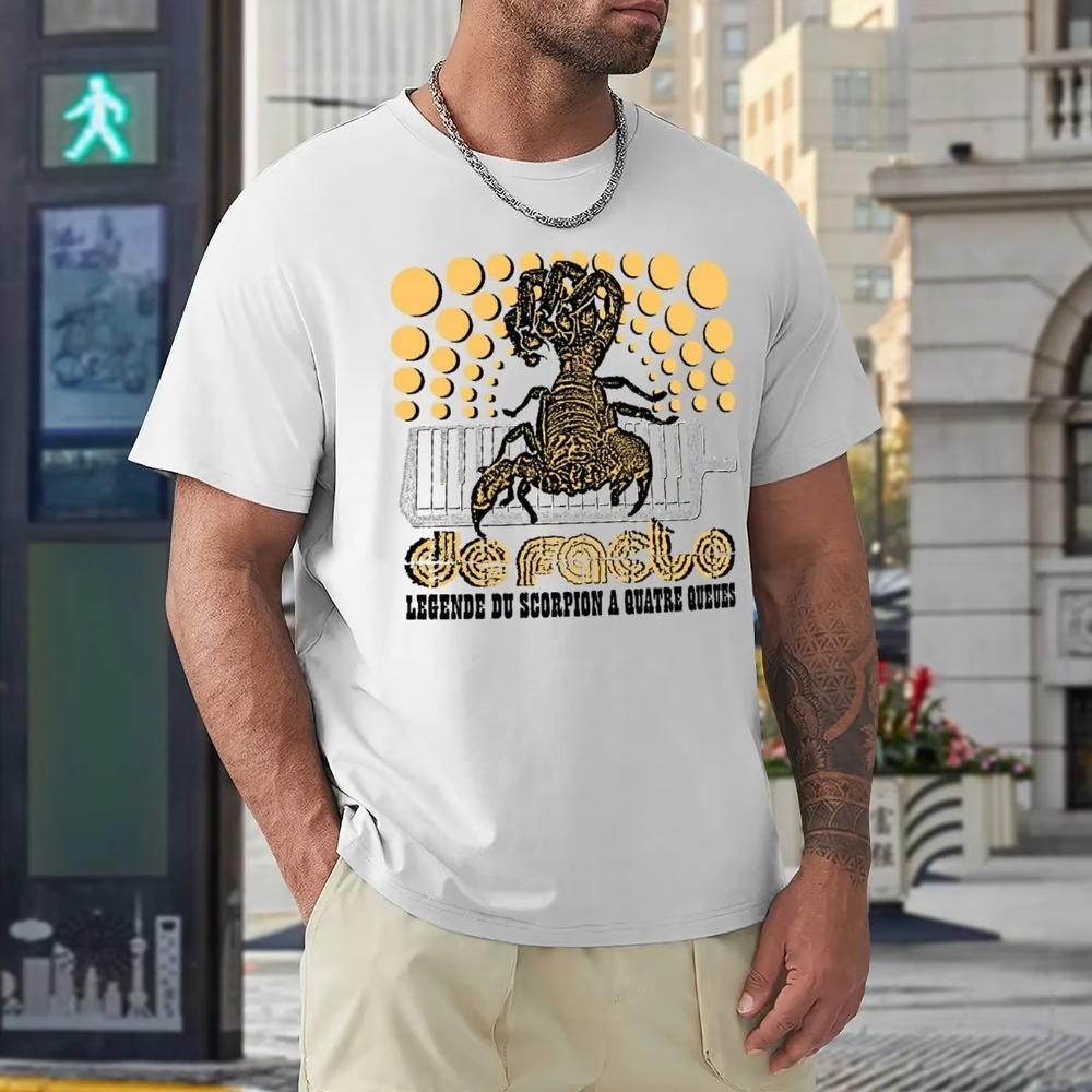 De Facto Legende Du Scorpion A Quatre Queues Harajuku T-shirt Movement Top Tee Novelty Humor Graphic Home Eur Size