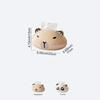 1 Cute Panda Tissue Box, Kitchen Napkin Storage Box, Cartoon Toilet Paper Box, Cute Desktop Paper Box, Home Decoration