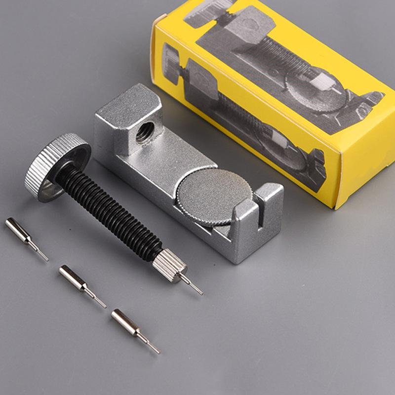 1 Set Watch Repair Tools Kits Adjuster Pins Bracelet Link Remover Spring Bar Accessories Stainless Steel Watch Band Remover Tool