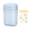 Bathroom Soap Bar Holder Soap Dish Container Self-draining Design Compact Portable Travel Soap Case with Lid