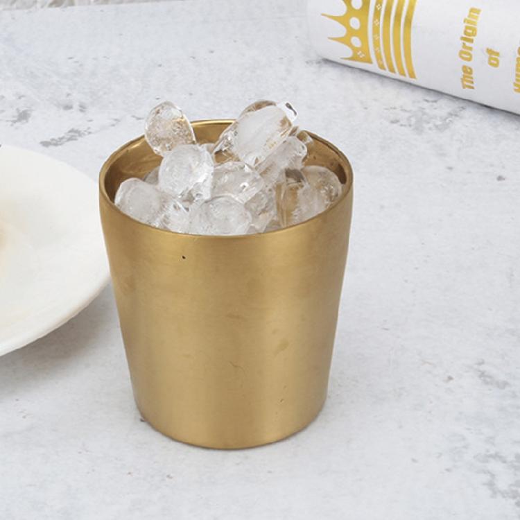 Becher aus Edelstahl für Whiskey, Wasser, Getränke und Spirituosen