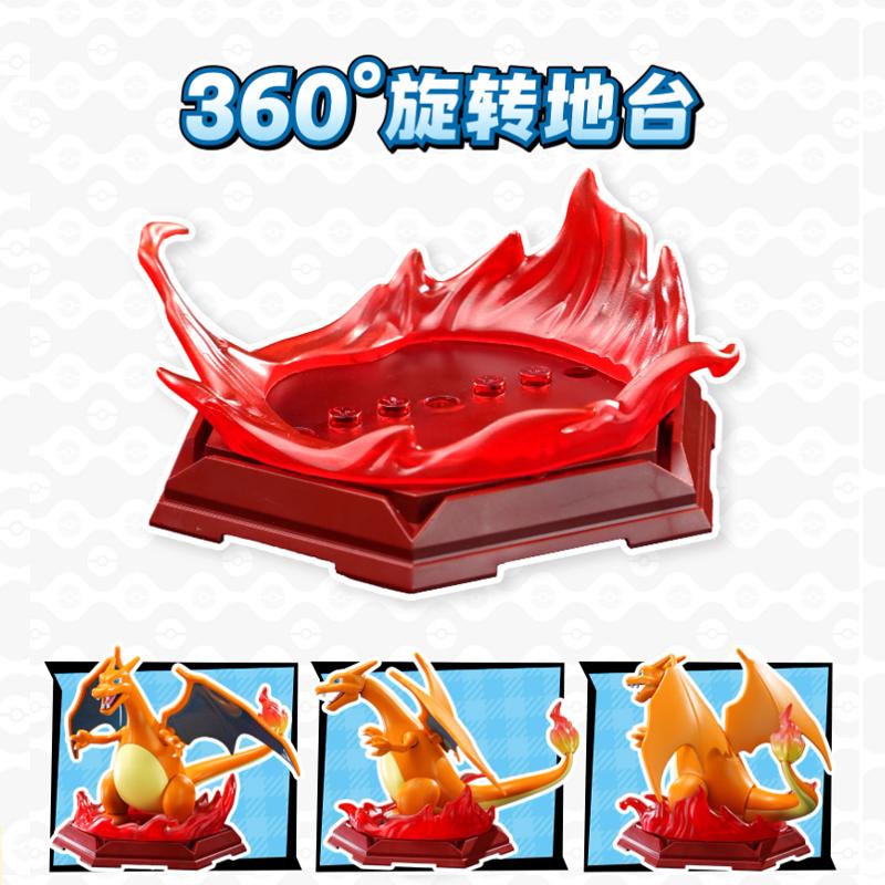 Original Pikachu Charizard Gengar Snorlax Piplup Clockwork Action Figure Pocket Monster Model Children Birthday Gifts